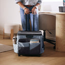 Mobile Folding Utility Cart with Canvas Storage Organizer Bag