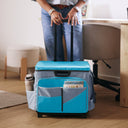 Mobile Folding Utility Cart with Canvas Storage Organizer Bag