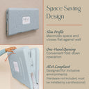 Commercial Wall-Mounted Baby Changing Station
