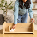 BookNest Desktop Bookshelf with Adjustable Slider