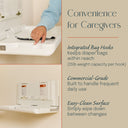 Commercial Wall-Mounted Baby Changing Station