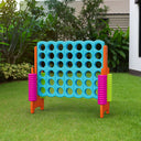 Giant 4-in-A-Row Indoor and Outdoor Yard Game Set, 3.8ft Tall