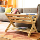 Sidestack Book Caddy Storage Organizer with Shelf