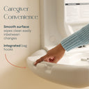 SlimFold Commercial Wall-Mounted Baby Changing Station