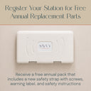 Commercial Wall-Mounted Baby Changing Station
