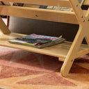 Sidestack Book Caddy Storage Organizer with Shelf